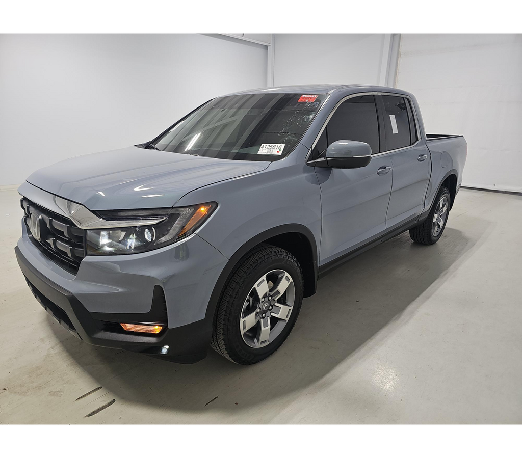 Gray 2025 Honda Ridgeline RTL AWD Pickup Truck All-Wheel Drive 9-Speed Automatic