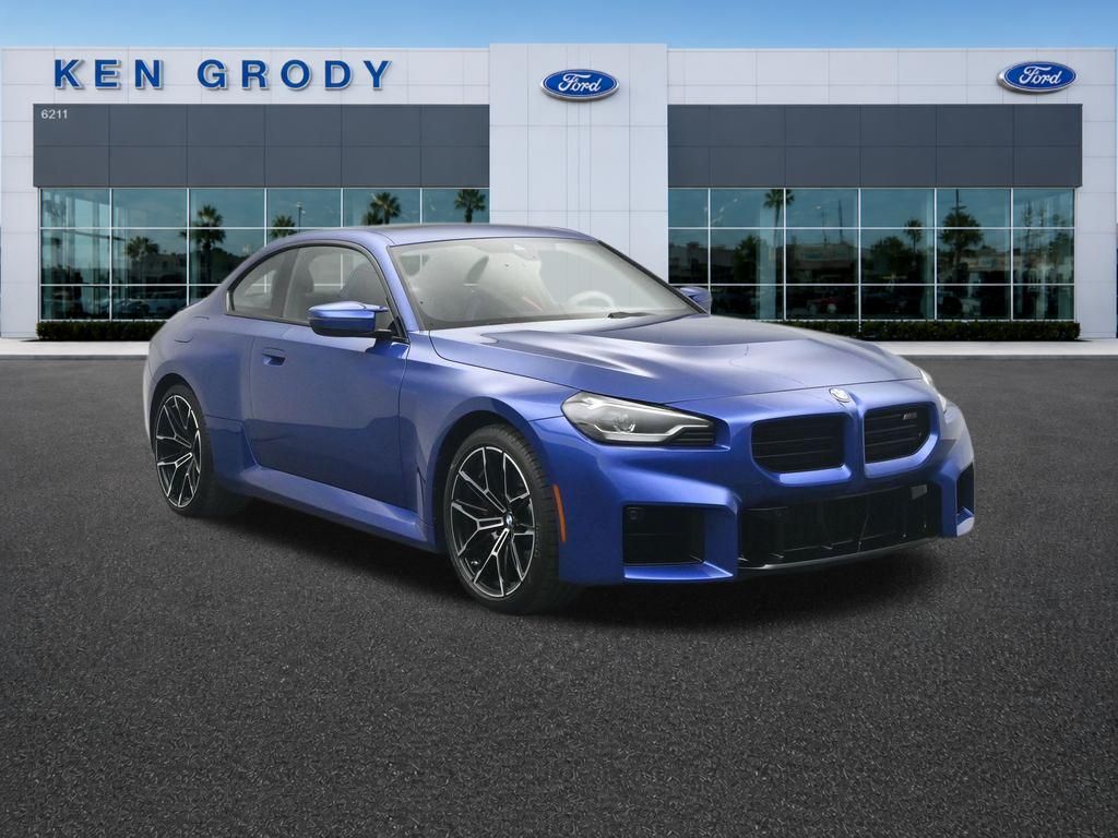 Portimao Blue Metallic 2025 BMW M2 RWD Coupe Rear-Wheel Drive 6-Speed Manual