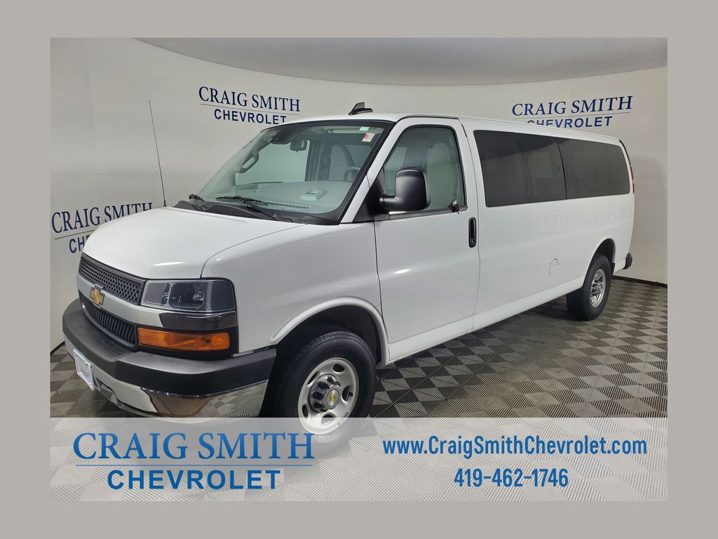 Summit White 2024 Chevrolet Express Van Rear-Wheel Drive 8-Speed Automatic Overdrive