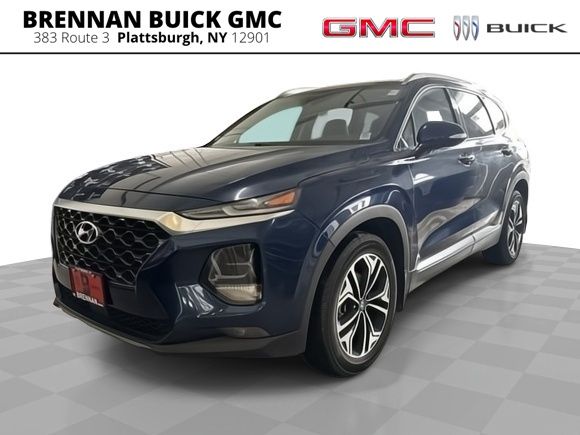 Stormy Blue 2019 Hyundai Santa Fe 2.0T Limited AWD SUV / Crossover All-Wheel Drive 8-Speed Automatic