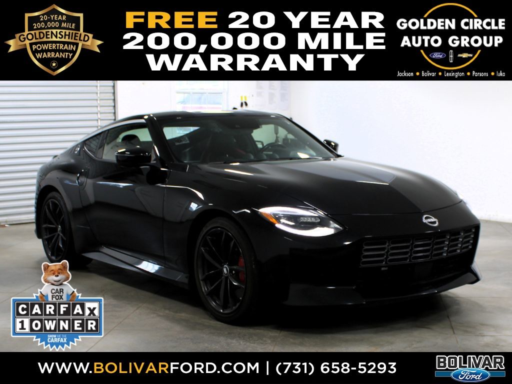 Black Diamond Pearl 2024 Nissan Z Performance RWD Coupe Rear-Wheel Drive 9-Speed Automatic