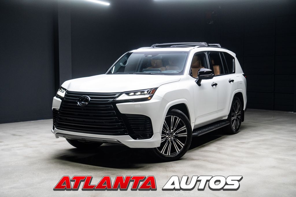 White Pearl 2025 Lexus LX SUV / Crossover All-Wheel Drive Automatic