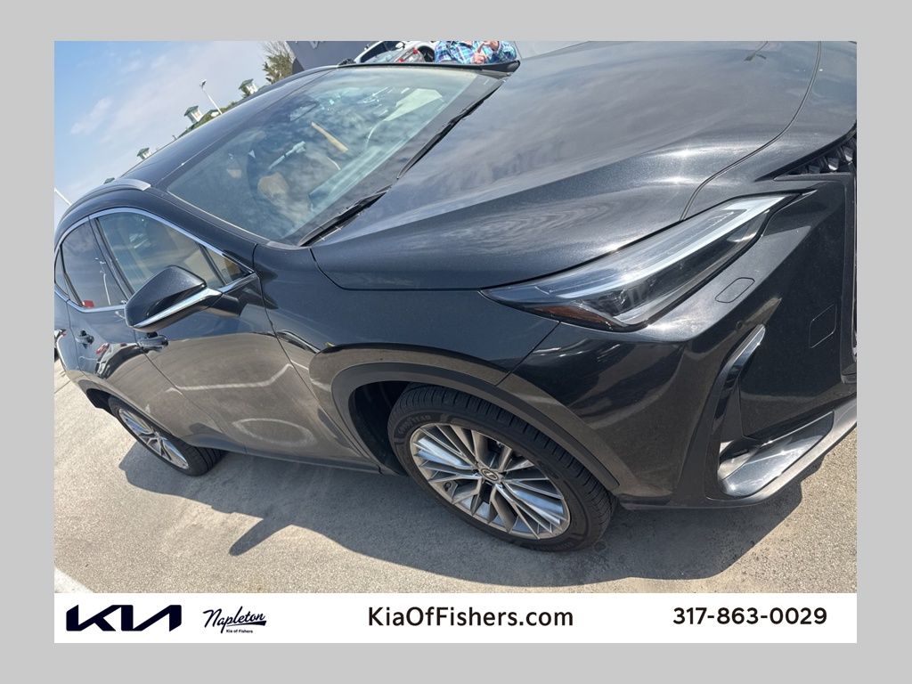 Black (Caviar) 2023 Lexus NX Hybrid 350h Luxury AWD SUV / Crossover All-Wheel Drive Continuously Variable Transmission