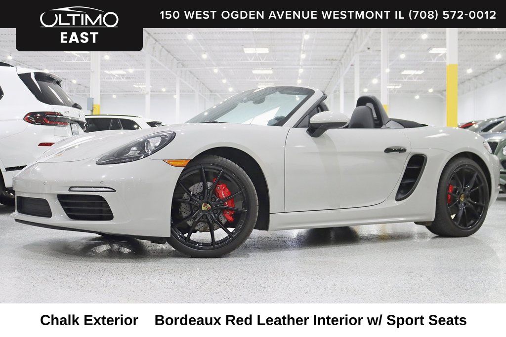 2018 Porsche 718 Boxster S RWD