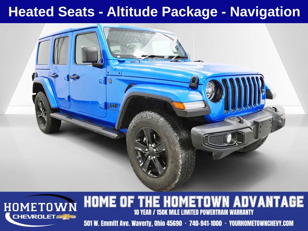 Hydro Blue Pearl Coat 2023 Jeep Wrangler SUV / Crossover 8-Speed Automatic