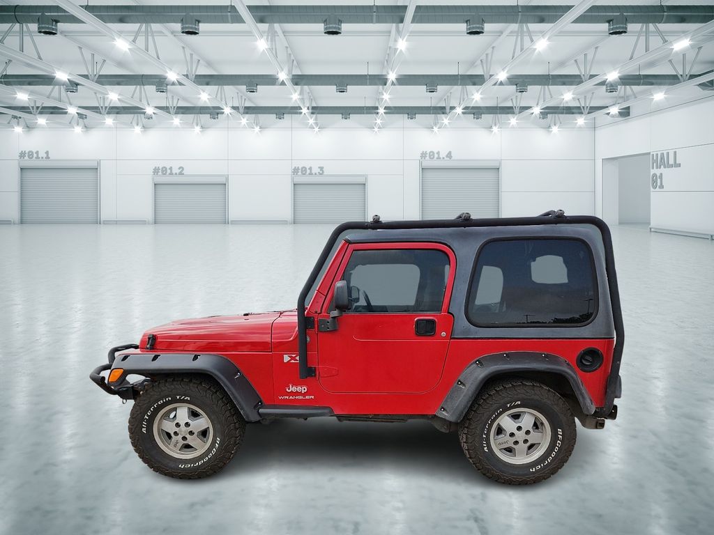 Used 2004 Jeep Wrangler X with VIN 1J4FA39S84P743137 for sale in Pampa, TX