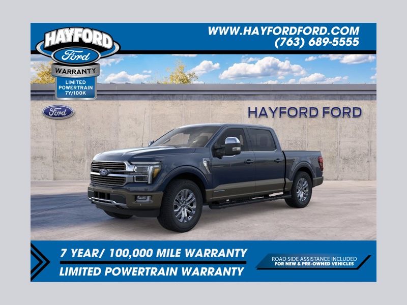 Antimatter Blue Metallic 2026 Ford F-150 Pickup Truck Four-Wheel Drive Automatic