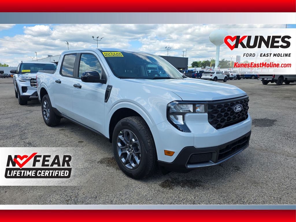 White Metallic 2026 Ford Maverick Pickup Truck All-Wheel Drive Continuously Variable Transmission