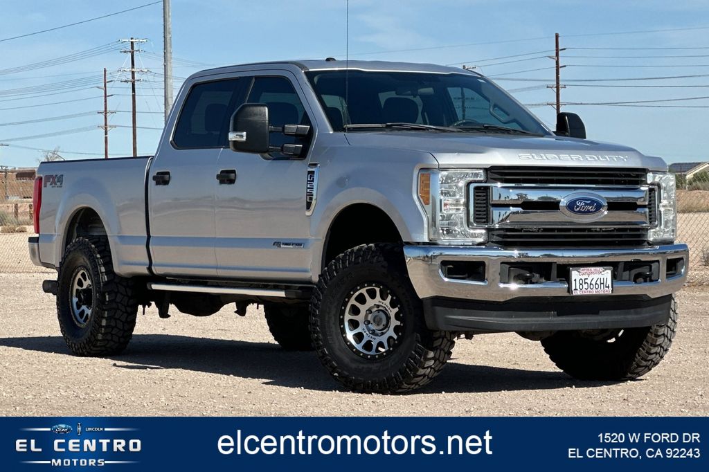 Ingot Silver 2017 Ford F-250 Super Duty Pickup Truck Four-Wheel Drive 6-Speed Automatic