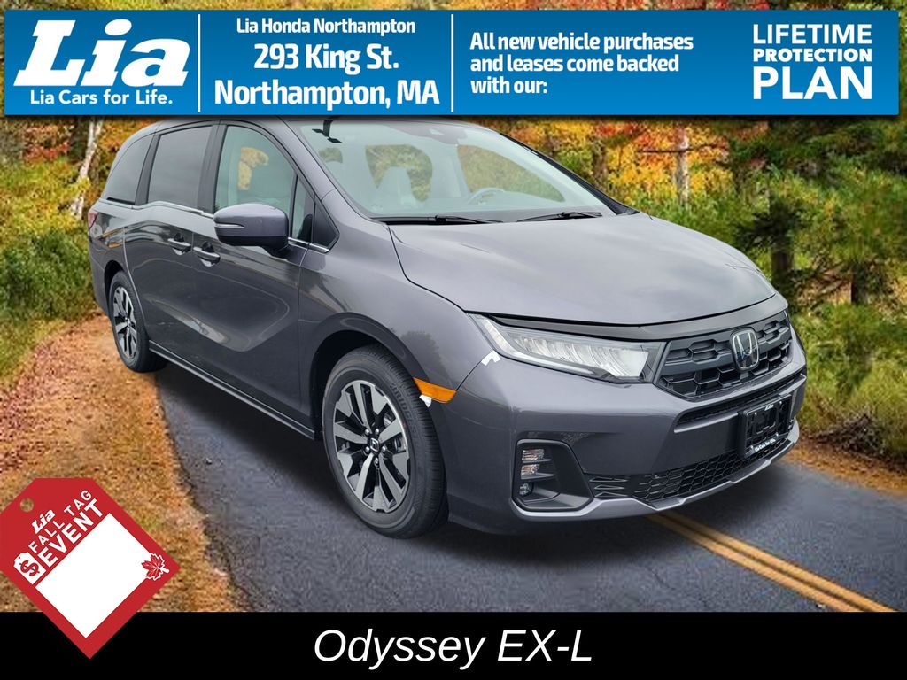 Gray (Modern Steel Metallic) 2026 Honda Odyssey Minivan Front-Wheel Drive Automatic