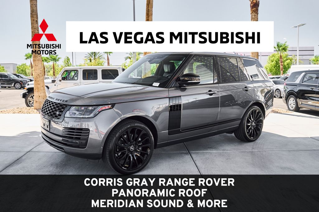 Aruba Premium Metallic 2018 Land Rover Range Rover SUV / Crossover All-Wheel Drive 8-Speed Automatic