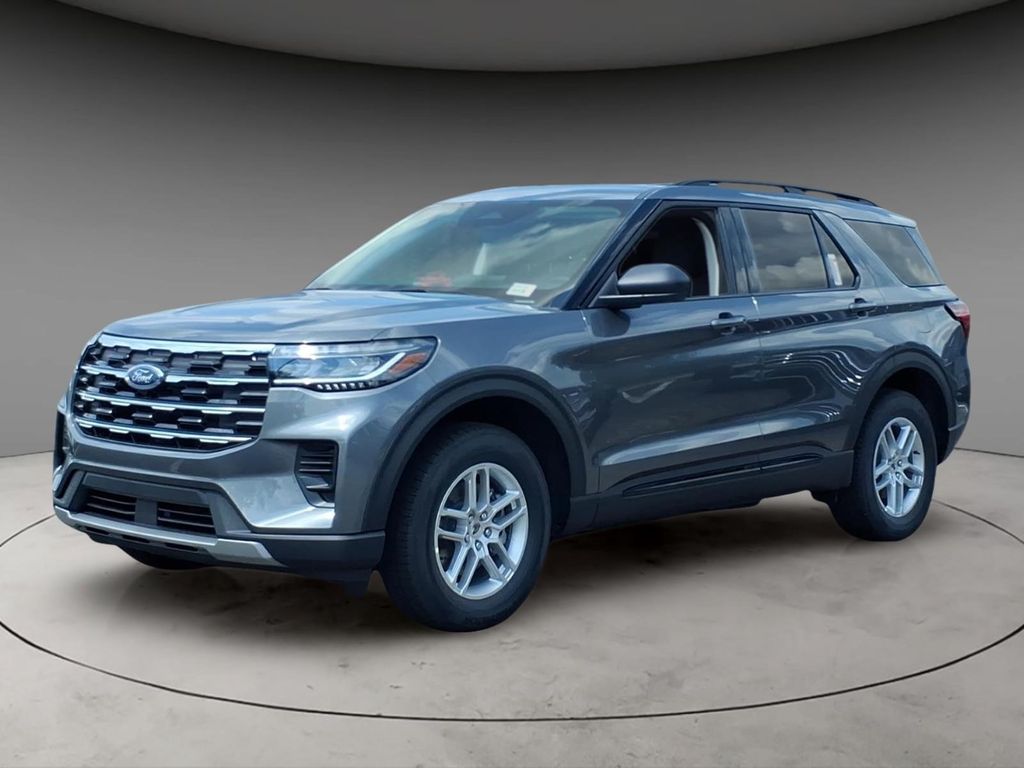 Gray Metallic 2026 Ford Explorer SUV / Crossover All-Wheel Drive Automatic