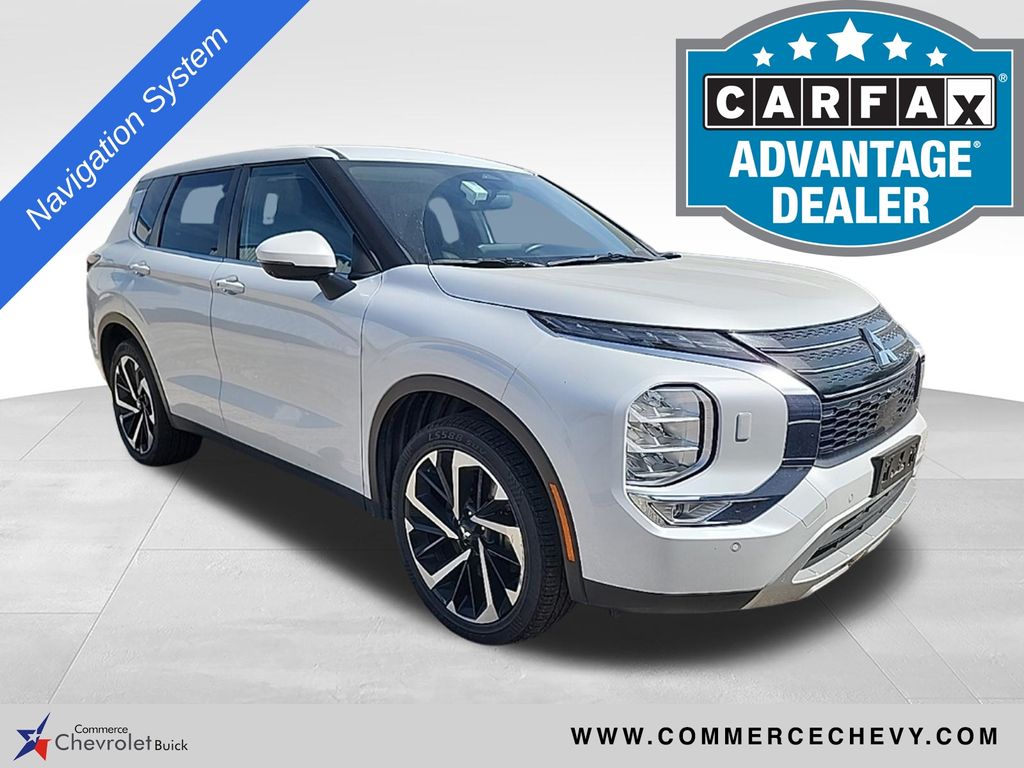 Blue 2024 Mitsubishi Outlander SUV / Crossover All-Wheel Drive Continuously Variable Transmission