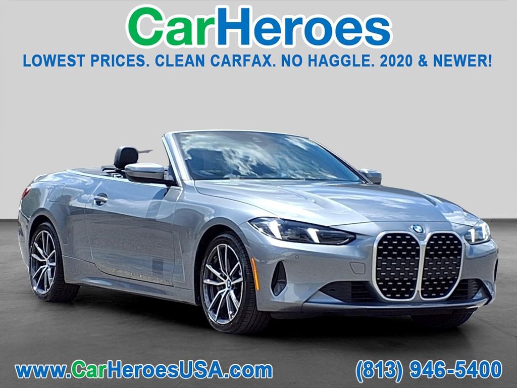 Gray Metallic 2025 BMW 4 Series 430i Convertible RWD Convertible Rear-Wheel Drive 8-Speed Automatic