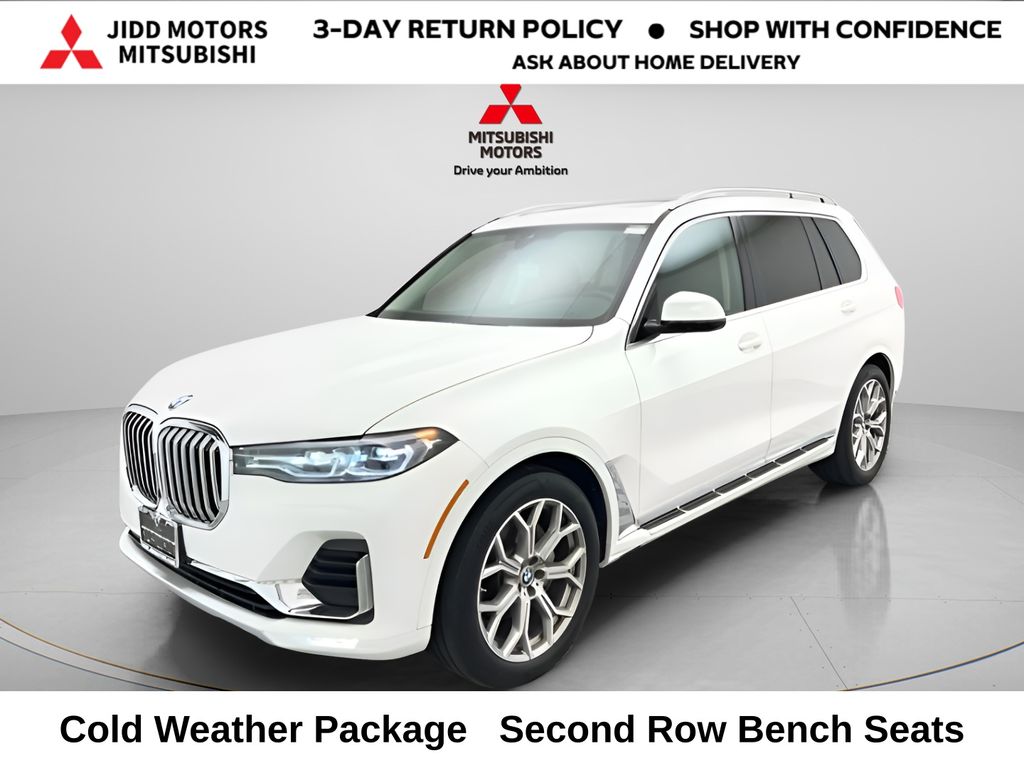 Alpine White 2020 BMW X7 xDrive40i AWD SUV / Crossover All-Wheel Drive 8-Speed Automatic