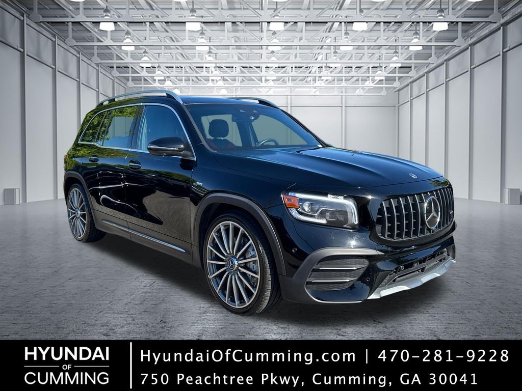 Black 2021 Mercedes-Benz GLB AMG 35 4MATIC SUV / Crossover All-Wheel Drive 8-Speed Automatic