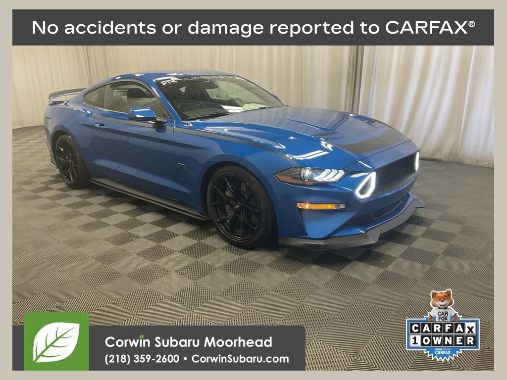 Velocity Blue Metallic 2019 Ford Mustang Coupe Rear-Wheel Drive Automatic