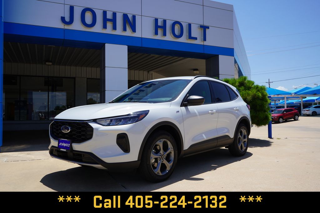 Silver Metallic 2025 Ford Escape SUV / Crossover All-Wheel Drive 8-Speed Automatic