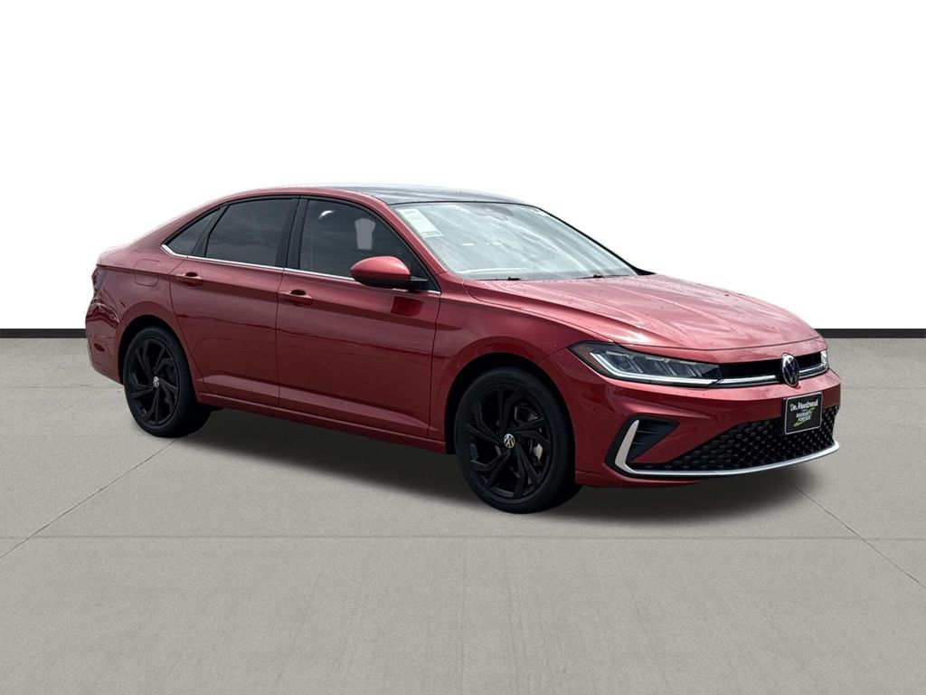 2026 Volkswagen Jetta 1.5T SE Red at DeMontrond Auto Country