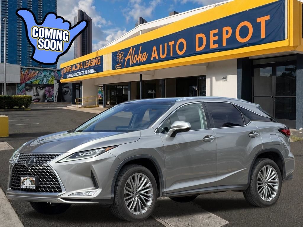 Silver 2020 Lexus RX SUV / Crossover Front-Wheel Drive 8-Speed Automatic