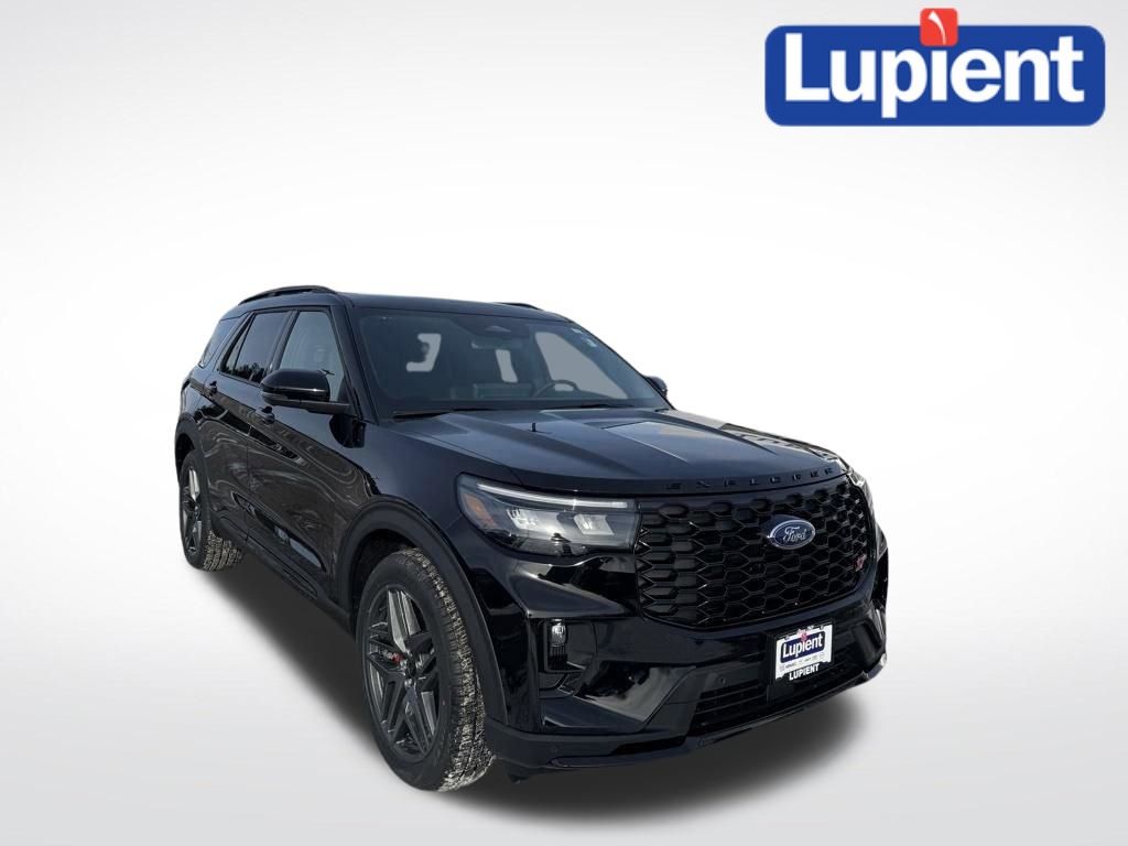 Black Metallic 2026 Ford Explorer ST AWD SUV / Crossover All-Wheel Drive Automatic