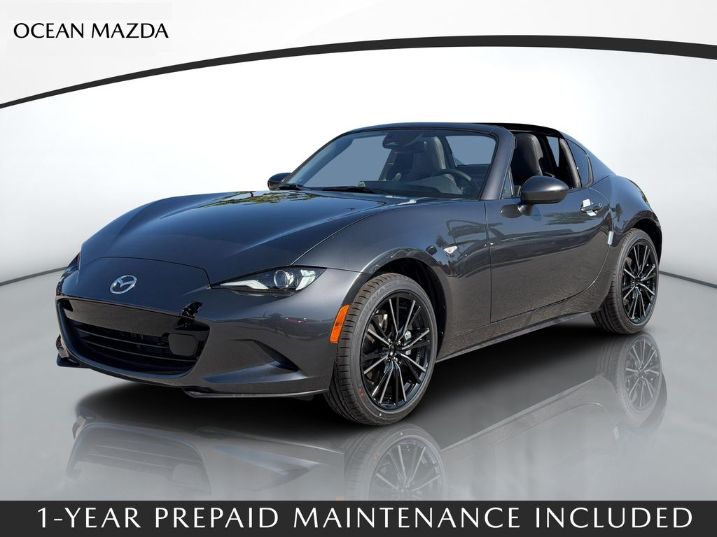 Machine Gray Metallic 2026 Mazda MX-5 Miata Convertible Rear-Wheel Drive 6-Speed Manual