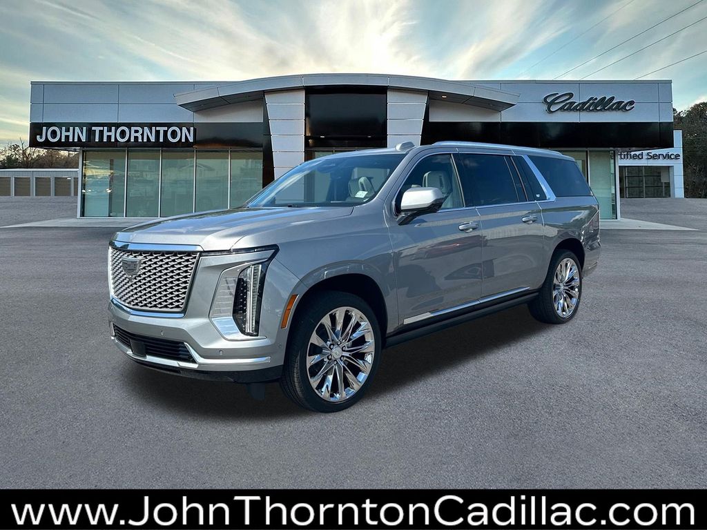 Argent Silver Metallic 2026 Cadillac Escalade ESV SUV / Crossover Four-Wheel Drive 
