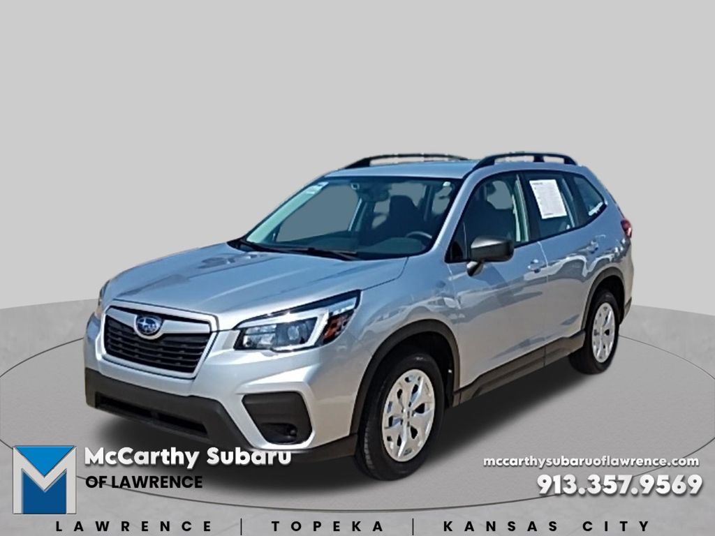 Ice Silver Metallic 2021 Subaru Forester SUV / Crossover All-Wheel Drive Continuously Variable Transmission