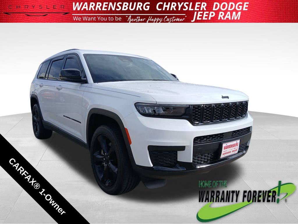 Bright White Clearcoat 2024 Jeep Grand Cherokee L Altitude X 4WD SUV / Crossover Four-Wheel Drive 8-Speed Automatic