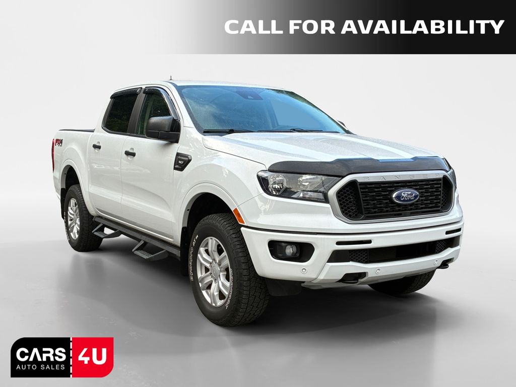 Oxford White 2019 Ford Ranger Pickup Truck Four-Wheel Drive Automatic