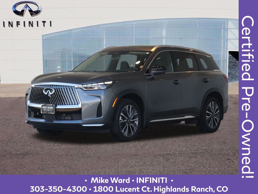 Gray (Graphite Shadow) 2026 INFINITI QX60 SUV / Crossover All-Wheel Drive 9-Speed Automatic