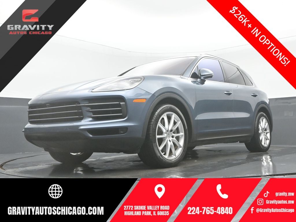 Biscay Blue Metallic 2019 Porsche Cayenne SUV / Crossover All-Wheel Drive 8-Speed Automatic