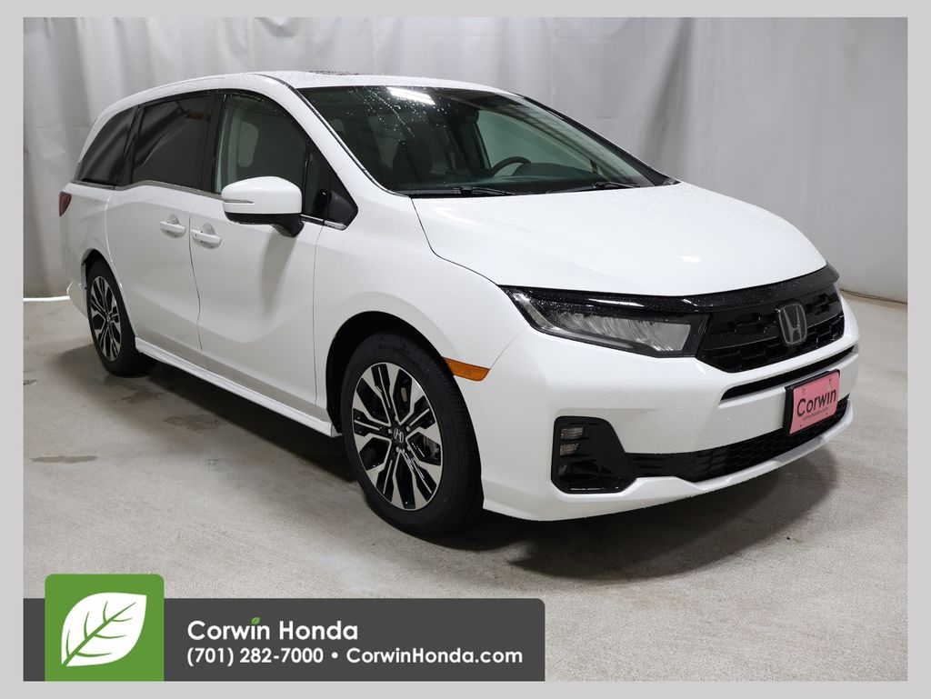 Platinum White Pearl 2026 Honda Odyssey Minivan Front-Wheel Drive Automatic