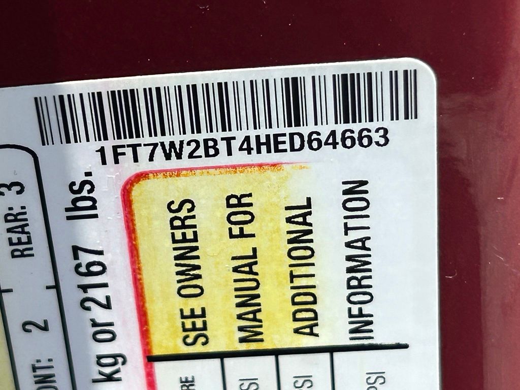 Used 2017 Red Ford Lariat image 47