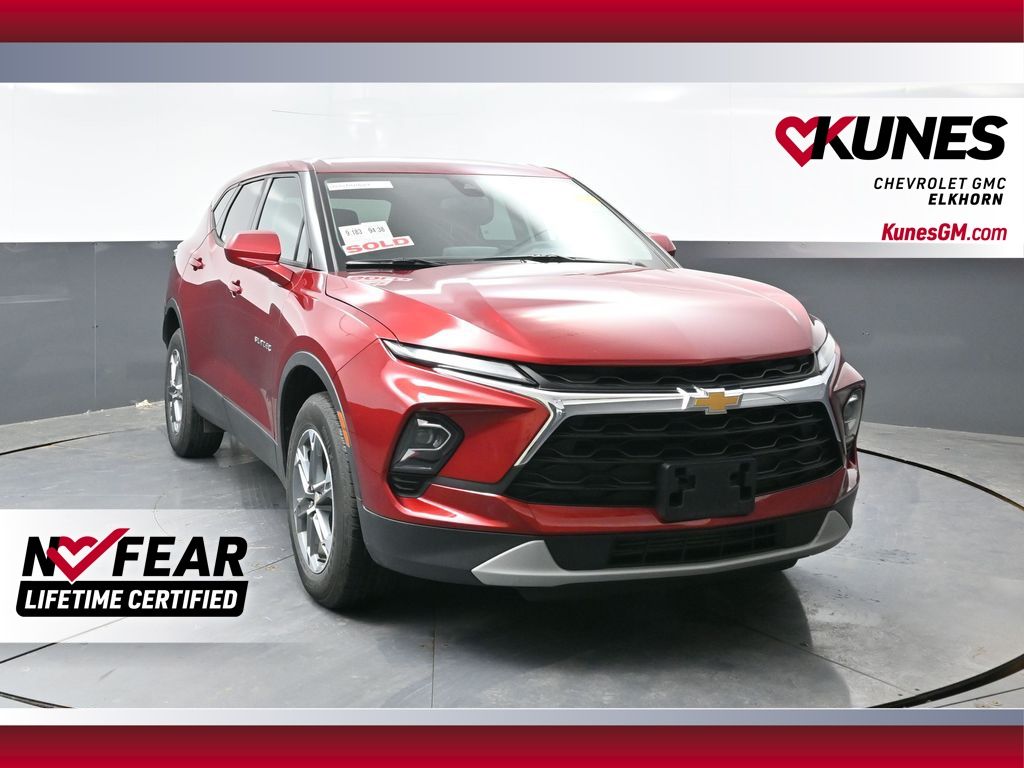 Radiant Red Tintcoat 2025 Chevrolet Blazer 2LT AWD SUV / Crossover All-Wheel Drive 9-Speed Automatic Overdrive