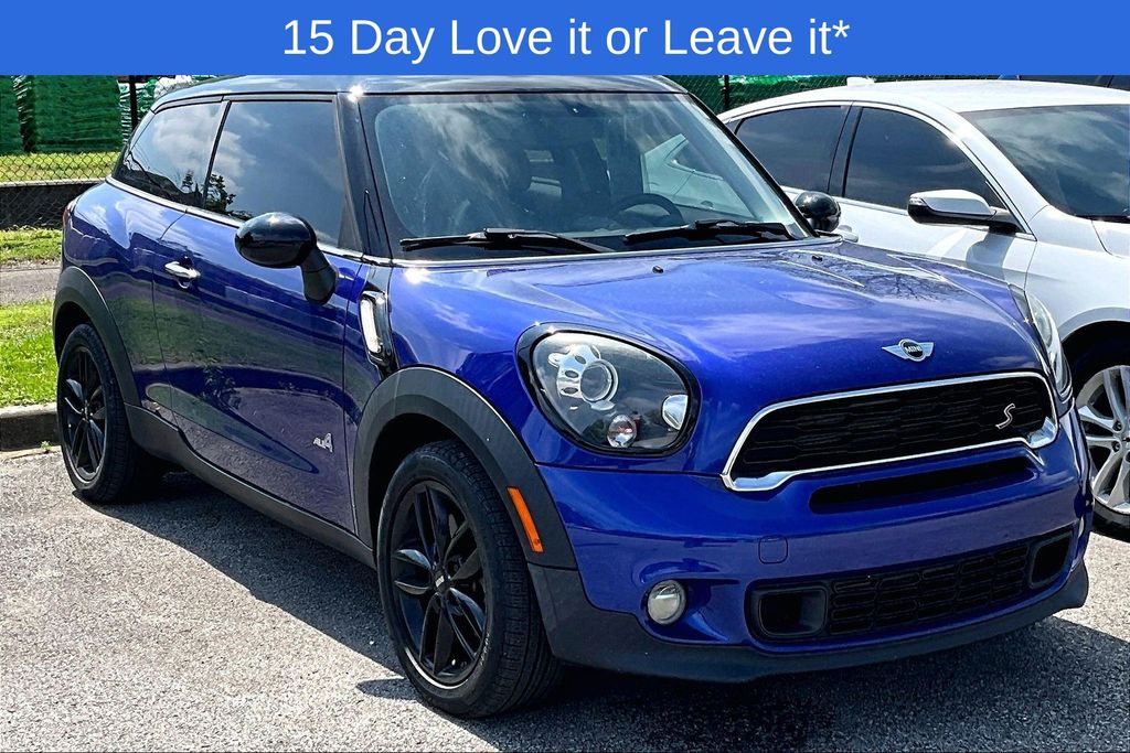 Blue Metallic 2015 MINI Cooper Paceman S ALL4 AWD Hatchback All-Wheel Drive 6-Speed Automatic