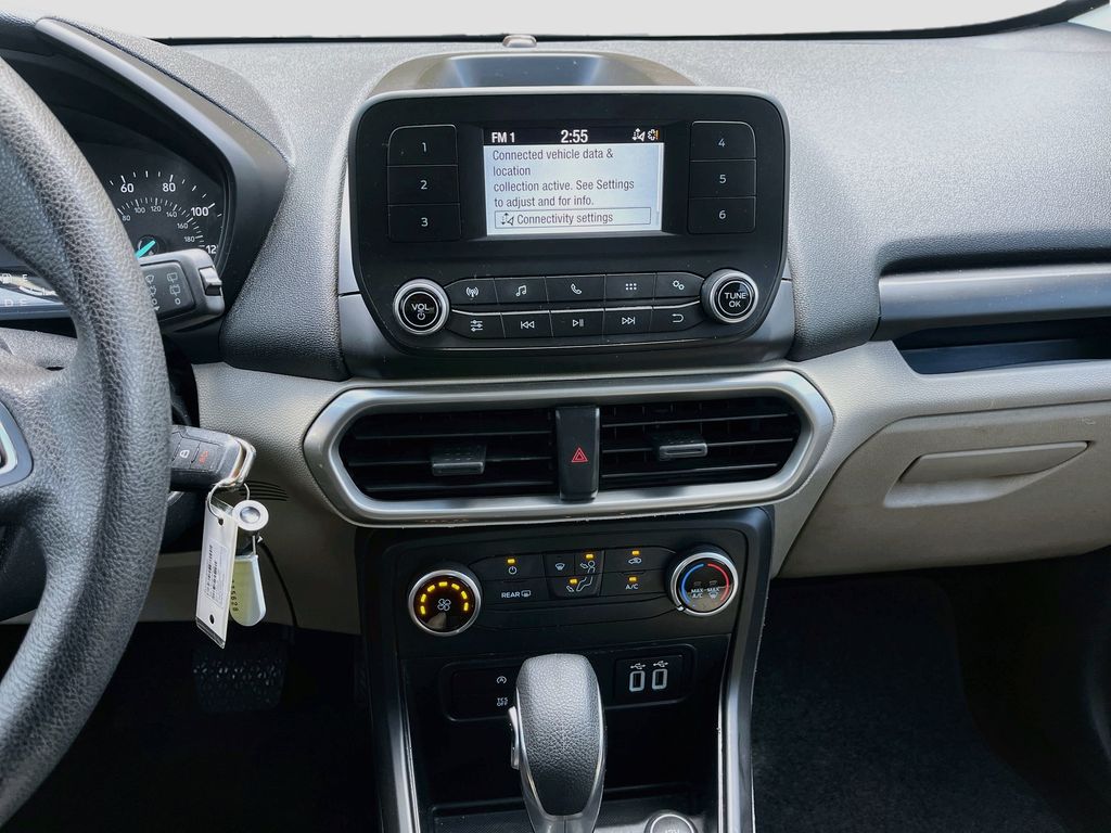 2021 Ford EcoSport S White at Baytown Hyundai