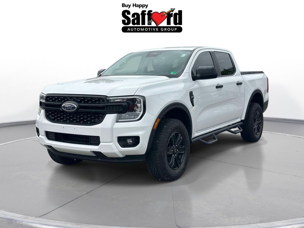 Oxford White 2025 Ford Ranger XL SuperCrew RWD Pickup Truck 4X2 Automatic