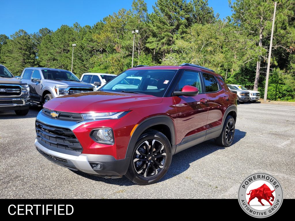 Red (Crimson Metallic) 2023 Chevrolet Trailblazer SUV / Crossover Front-Wheel Drive Continuously Variable Transmission