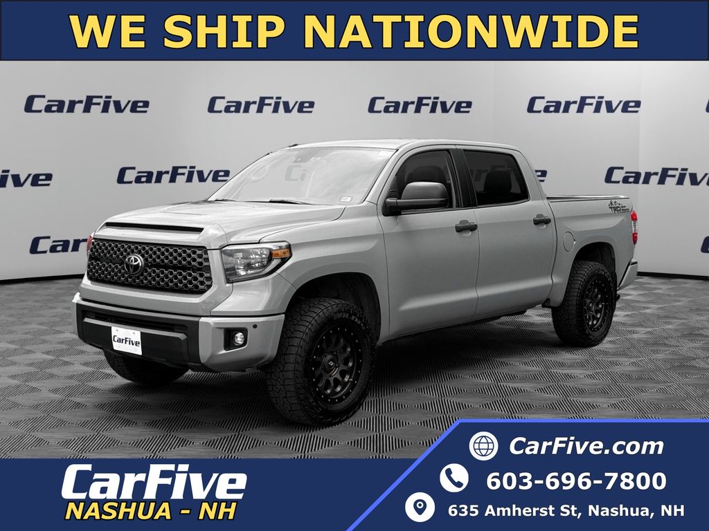 Gray 2019 Toyota Tundra Pickup Truck Four-Wheel Drive 6-Speed Automatic