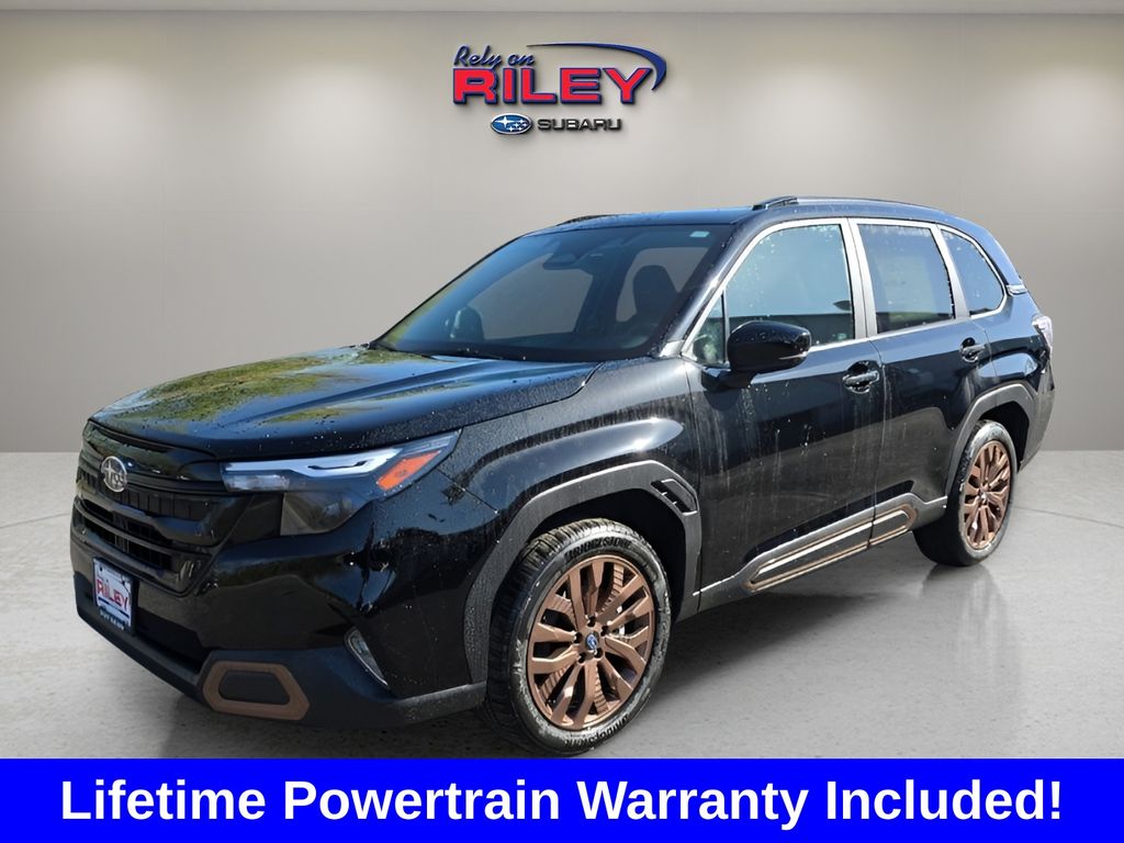 Crystal Black Silica 2026 Subaru Forester SUV / Crossover All-Wheel Drive Continuously Variable Transmission