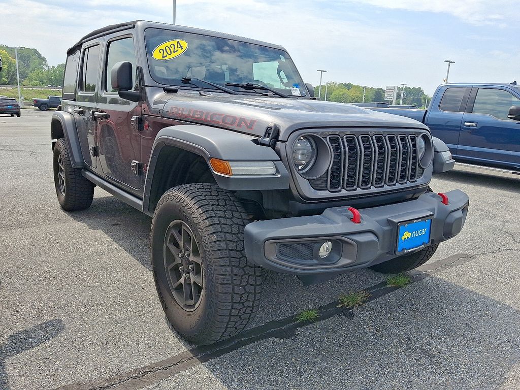 Crystal Metallic 2024 Jeep Wrangler SUV / Crossover Four-Wheel Drive 8-Speed Automatic