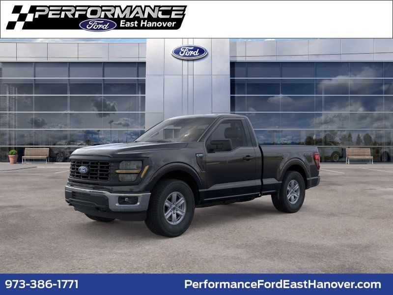 Black (AGATE BLK MET) 2025 Ford F-150 Pickup Truck Four-Wheel Drive Automatic