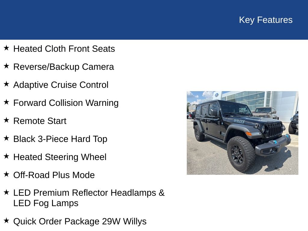 2024 Jeep Wrangler Willys 4xe