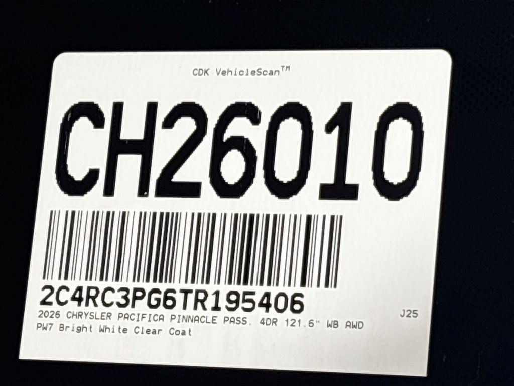 2026 Chrysler Pacifica Pinnacle