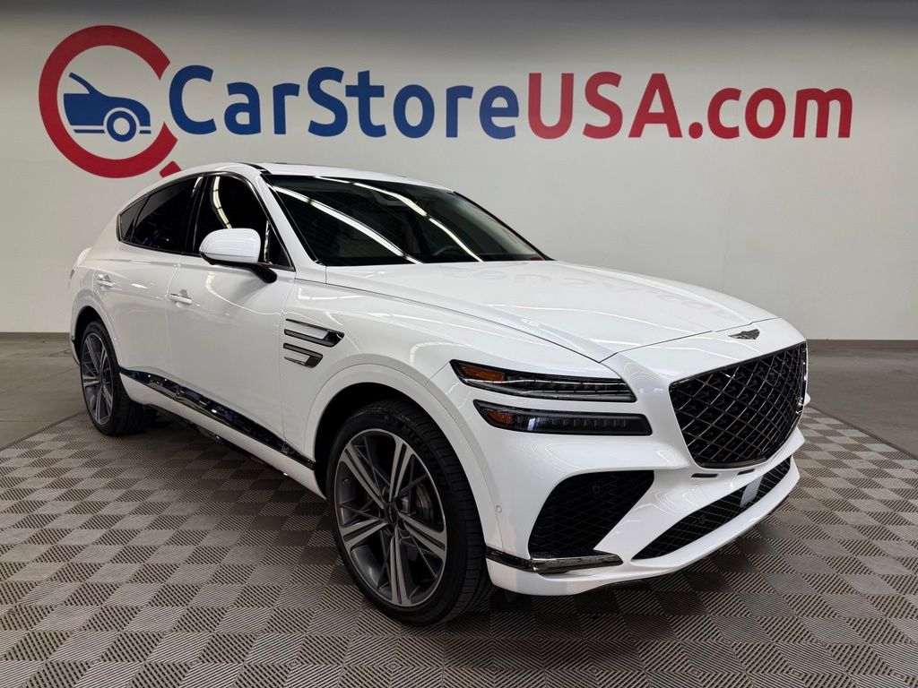 White 2025 Genesis GV80 Coupe Coupe All-Wheel Drive 8-Speed Automatic