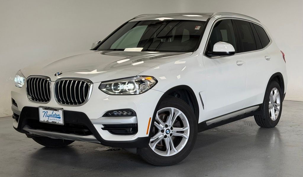 Alpine White 2021 BMW X3 SUV / Crossover All-Wheel Drive 8-Speed Automatic