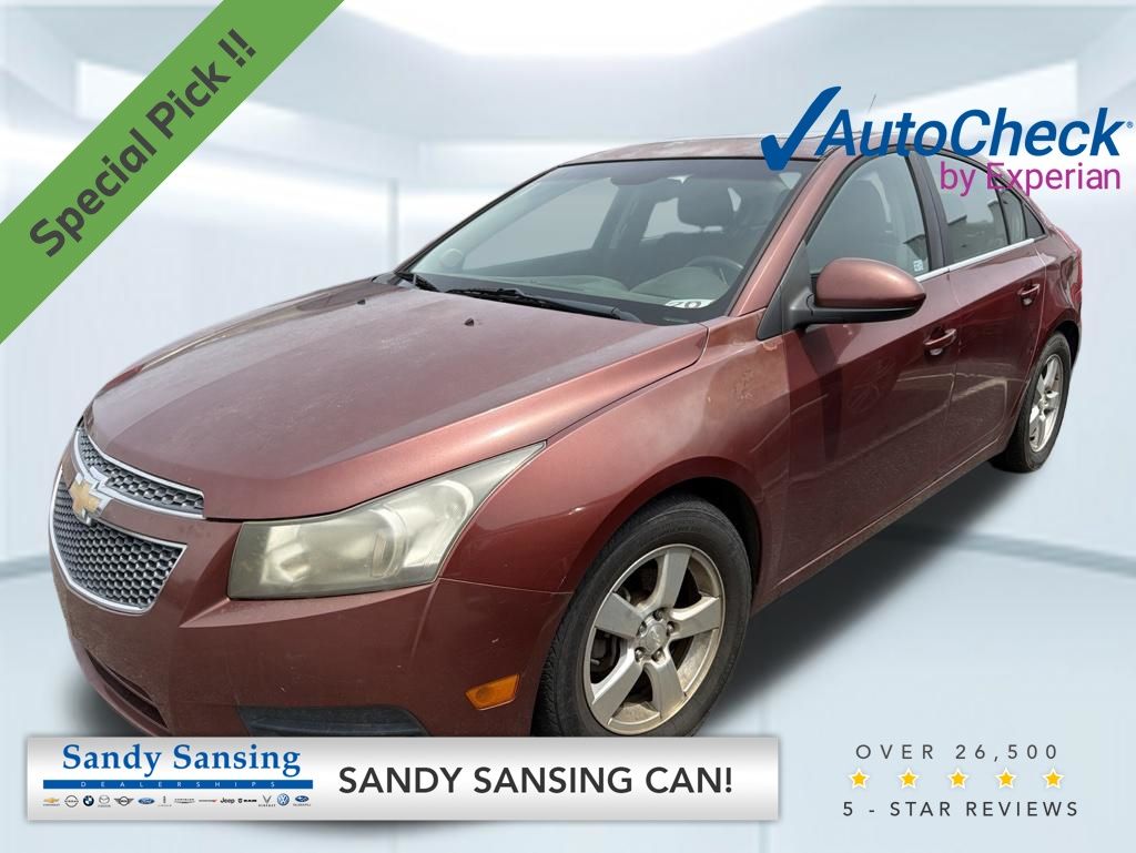 Autumn Metallic 2012 Chevrolet Cruze 1LT Sedan FWD Sedan Front-Wheel Drive 6-Speed Automatic Overdrive