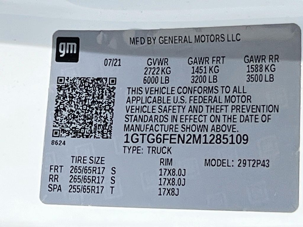 2021 GMC Canyon AT4 w/Leather White at AutoSavvy Houston Northwest