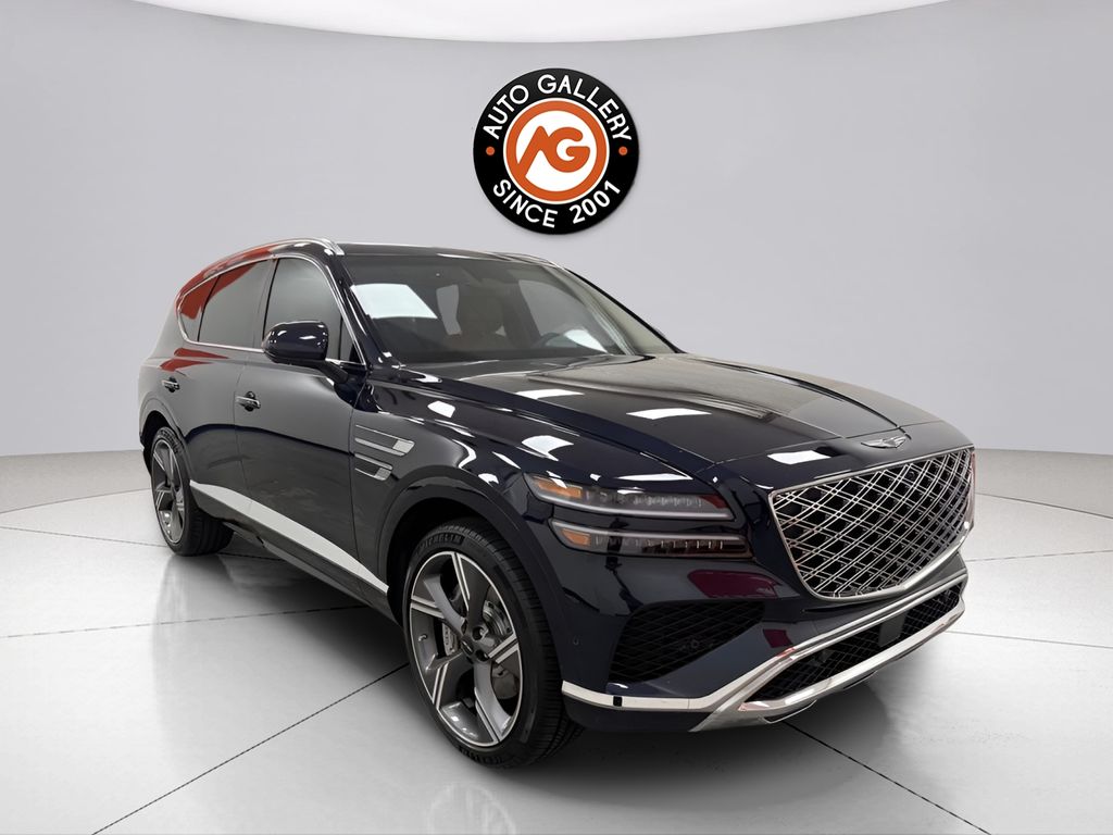 Capri Blue 2025 Genesis GV80 SUV / Crossover All-Wheel Drive 8-Speed Automatic